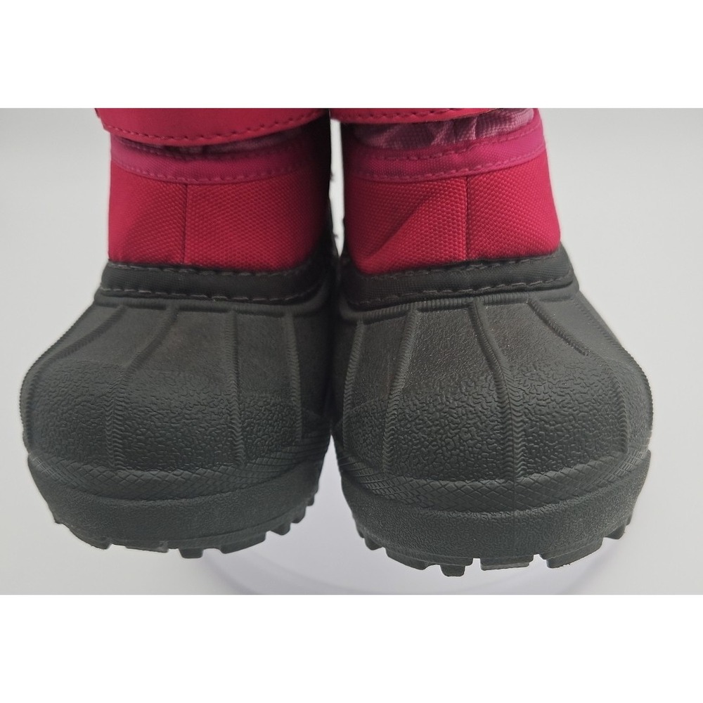 COLUMBIA Kids Pink Powderbug Plus II *NWOB* Toddler Kids SLIP ON Snow Boot Sz 6 - Picture 9 of 13